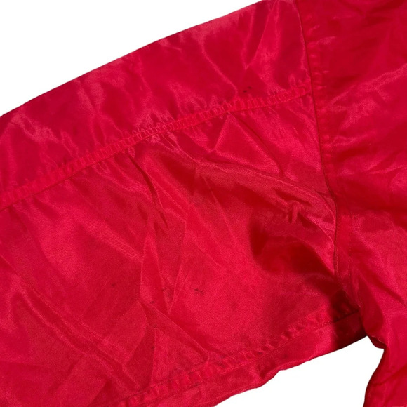 Vintage 90s Ferrari Magneti Marelli Red Windbreaker Jacket Mens One Size Large - Picture 8 of 13